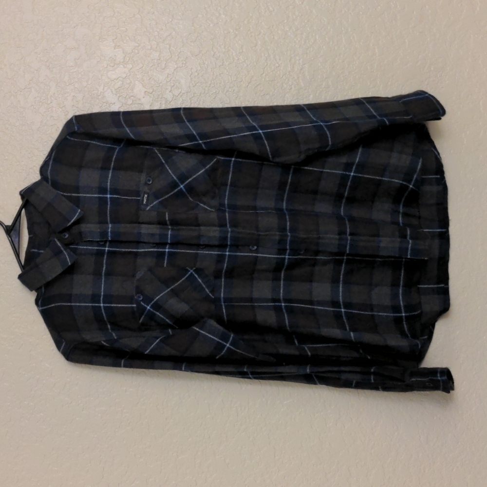 NWT Matrix Plaid Flannel